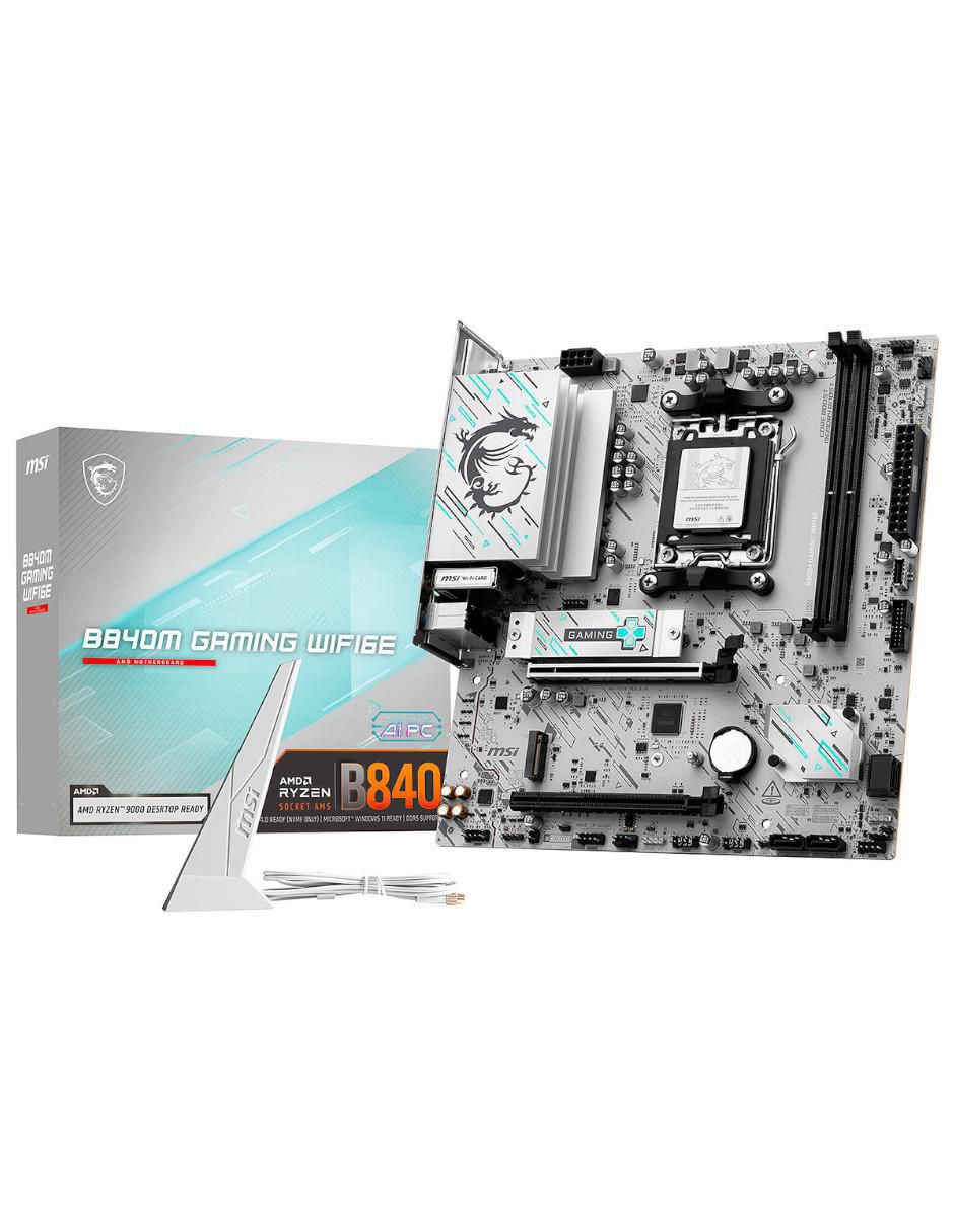 Tarjeta madre B840M Gaming Wifi6e compatible con procesador AMD Tarjeta madre B840M Gaming Wifi6e compatible con procesador AMD
