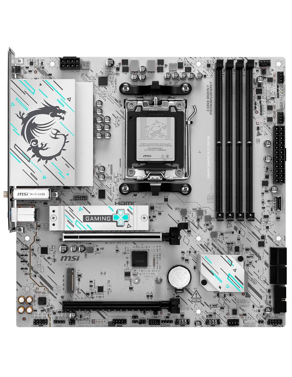 Tarjeta madre B840M Gaming Wifi6e compatible con procesador AMD 2