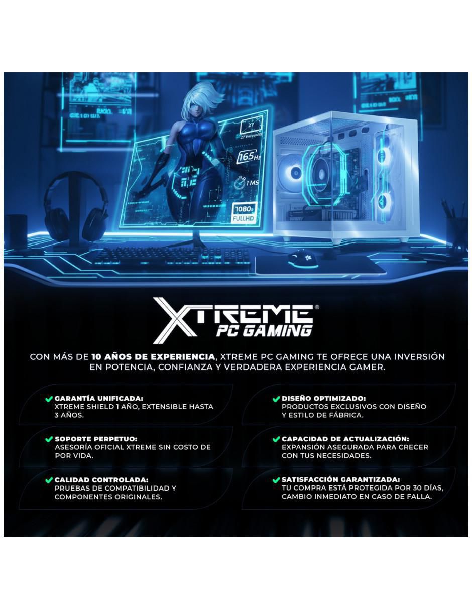 Computadora gamer XTPCR732GB9060AFB AMD Ryzen 7 AMD Radeon RX 9060 32 GB RAM 1 TB SSD 9