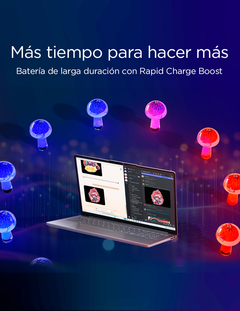 Laptop 83K700AXLM 15.3 pulgadas wuxga amd ryzen 7 integradas 16 GB Ram 1 TB SSD 6