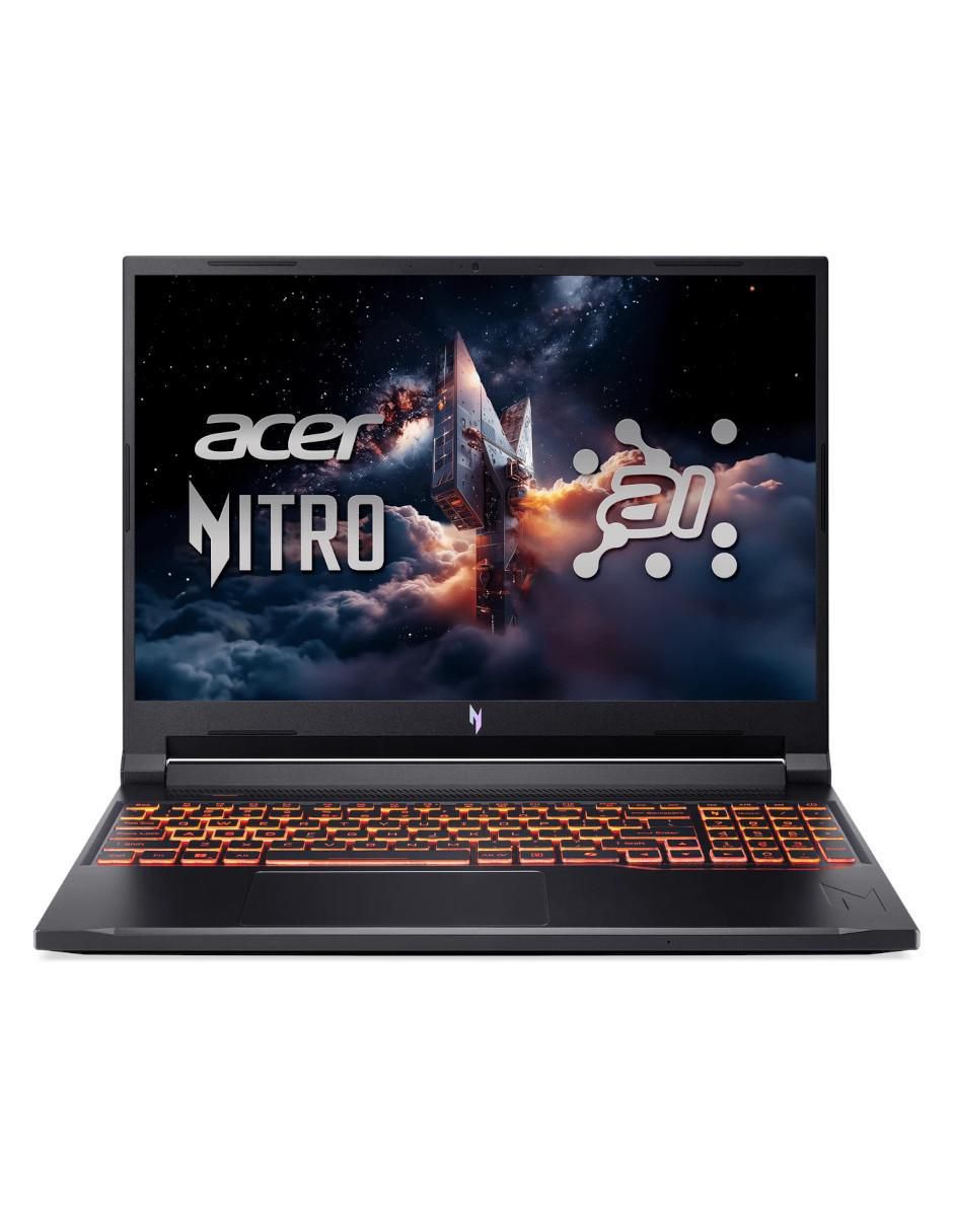 Laptop gamer NITRO ANV16-42-R309 16 pulgadas Wuxga AMD Ryzen 5 NVIDIA GeForce RTX 5050 16 GB RAM 512 GB SSD 1