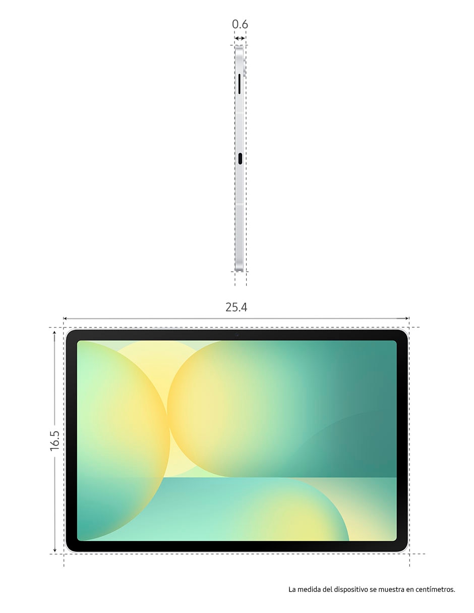 SAMSUNG GALAXY TAB S10 FE 8GB 128GB PLAT