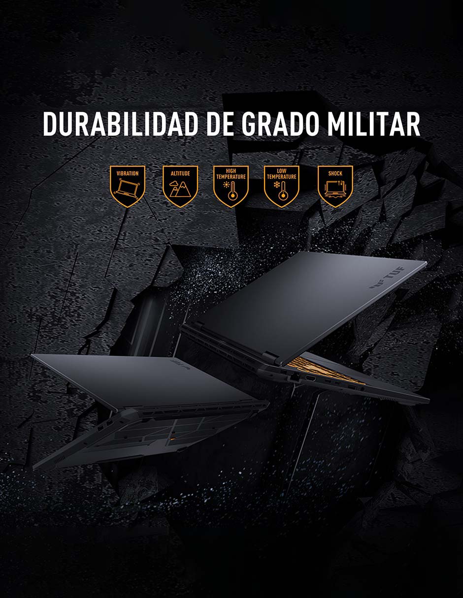 Laptop gamer FX608JHR-RV147W 16 pulgadas WUXGA Intel Core i5 NVIDIA GeForce RTX 5050 16 GB RAM 1 TB SSD 4