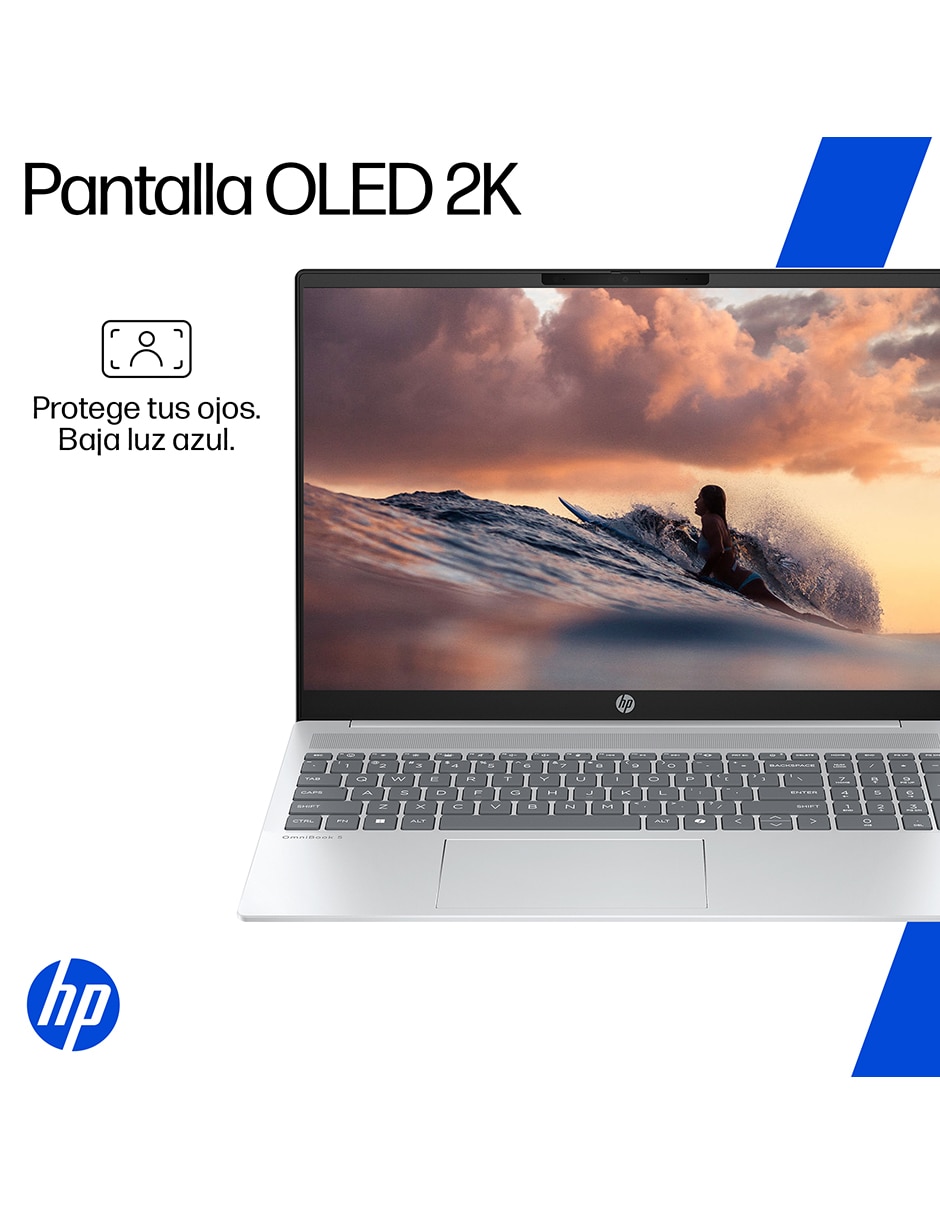 Laptop Thin & Light  Omnibook 5 Laptopai 16-AF1073LA 16 pulgadas 2K Intel Core Ultra 7 255U integradas 16 GB Ram 512 GB SSD 11