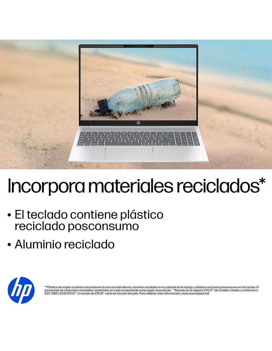 Laptop Thin & Light  Omnibook 5 Laptopai 16-AF1073LA 16 pulgadas 2K Intel Core Ultra 7 255U integradas 16 GB Ram 512 GB SSD 12