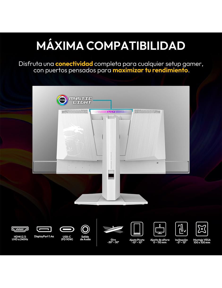 Monitor gamer MPG 321URXW QD-OLED Standard 4K/UHD 32 pulgadas 6