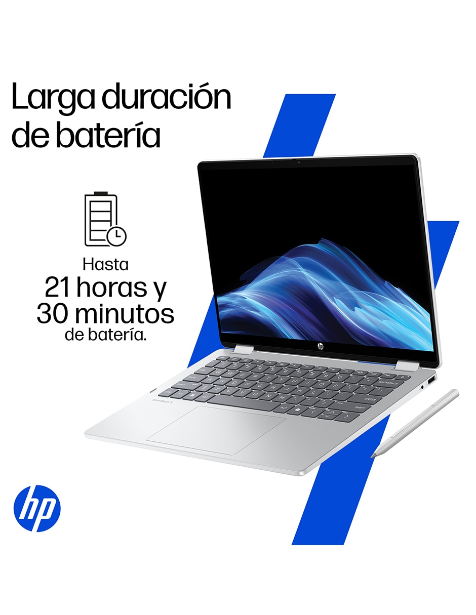 Laptop 2 en 1 touch OmniBook 5 Flip 14-fp0054la 14 pulgadas 2K Intel Core i5 integradas 16 GB RAM 512 GB SSD 12