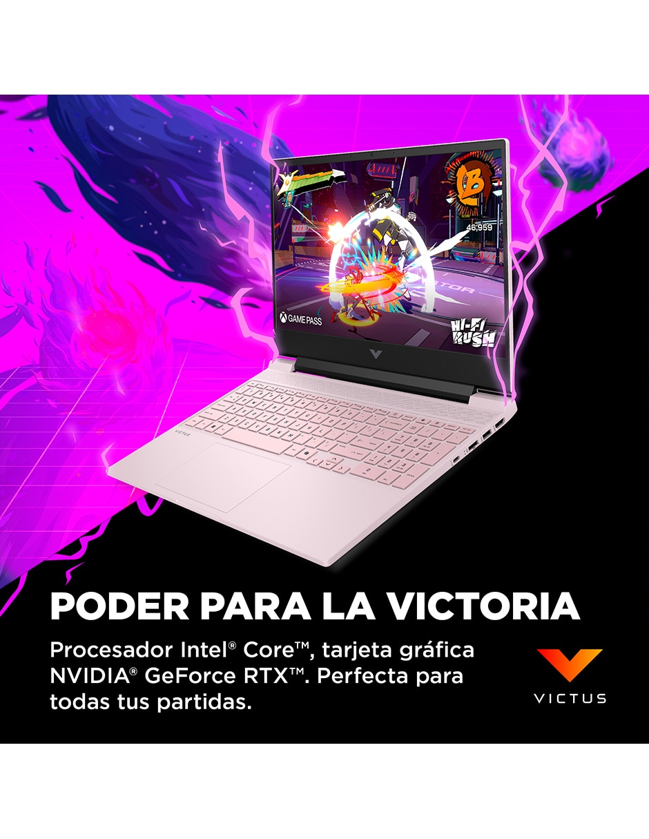 Laptop gamer Victus 15-fa2010la + HyperX Headset Cloud 15.6 pulgadas Full HD Intel Core i5 NVIDIA Geforce RTX 4050 16 GB RAM 512 GB SSD 10