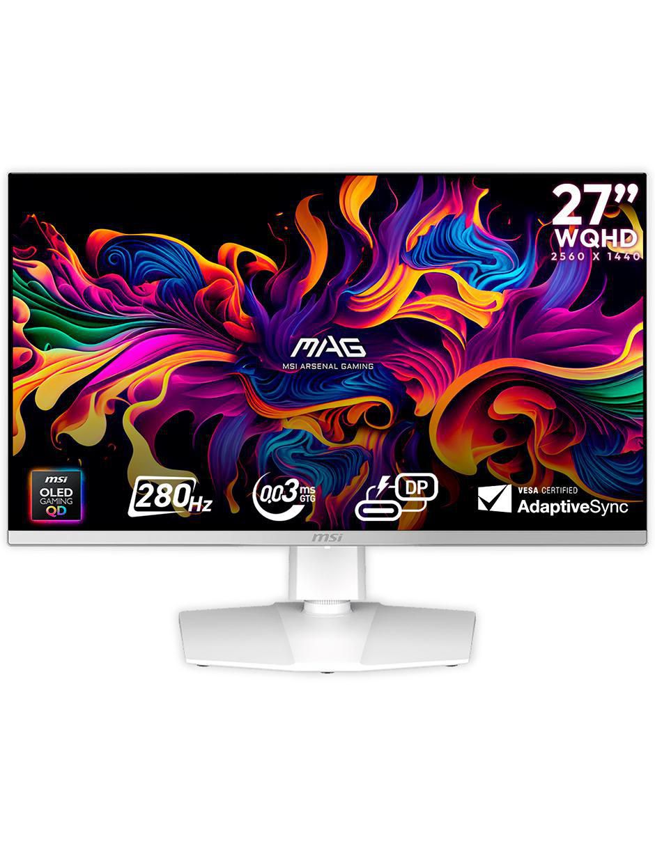 Monitor gamer Standard WQHD 27 pulgadas MAG 272QPW QD-OLED X28