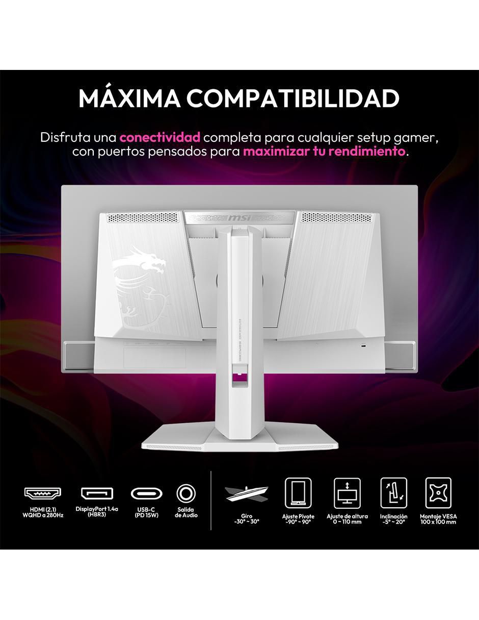 Monitor gamer Standard WQHD 27 pulgadas MAG 272QPW QD-OLED X28 6
