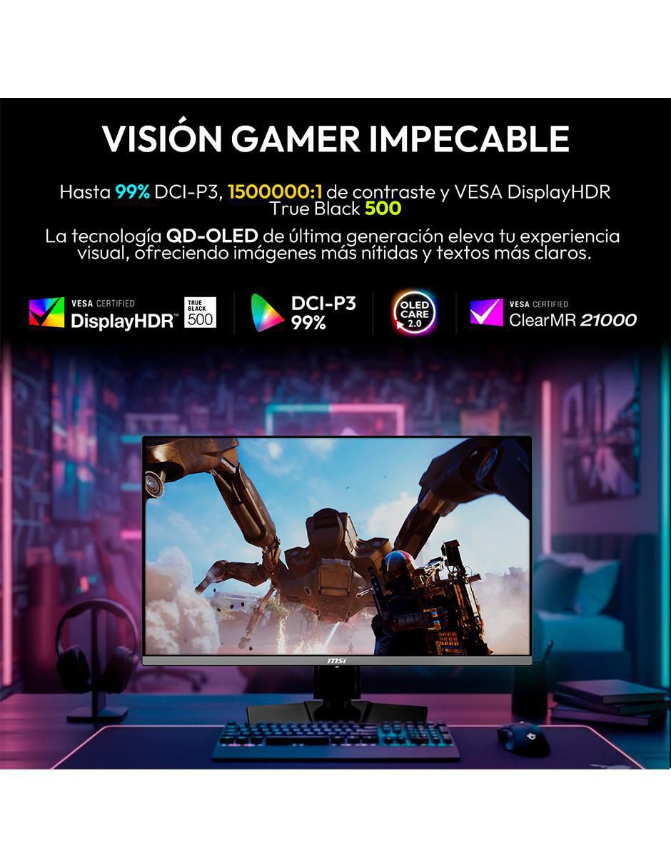 Monitor gamer MAG 272QP QD-OLED X50 standard WQHD 27 pulgadas MAG 272QP QD-OLED X50 5