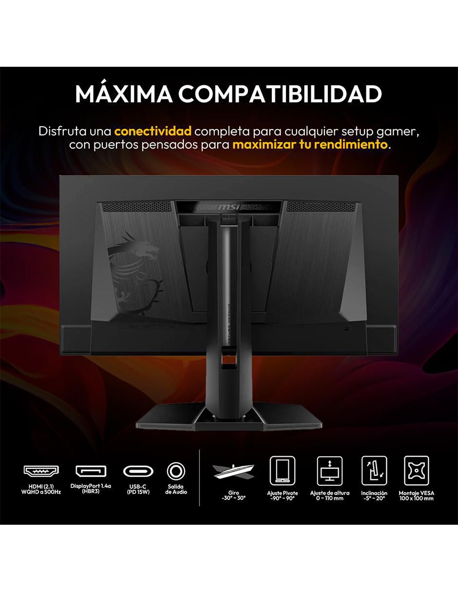 Monitor gamer MAG 272QP QD-OLED X50 standard WQHD 27 pulgadas MAG 272QP QD-OLED X50 6