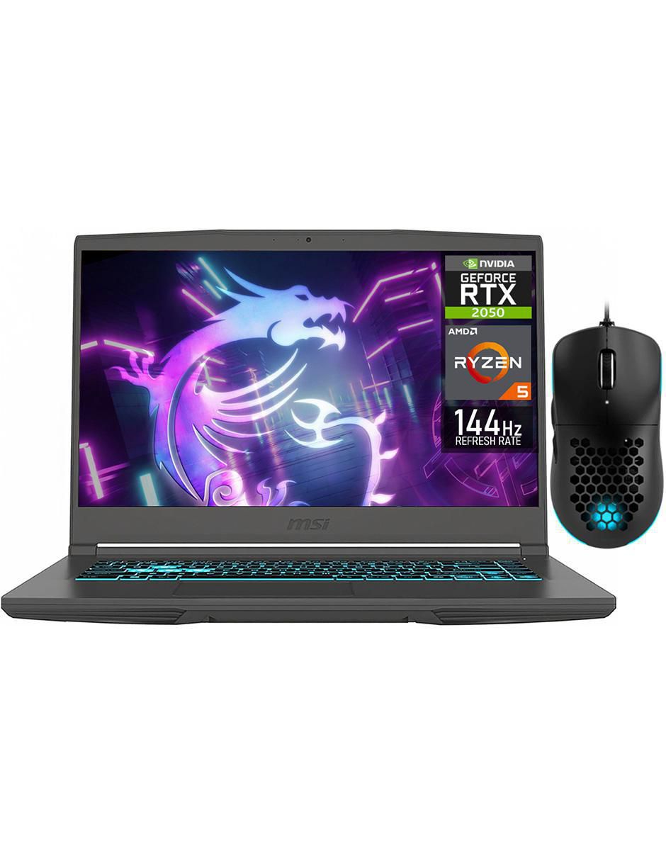 Laptop gamer Thin A15 15.6 pulgadas Full HD AMD Ryzen 5 Nvidia GeForce RTX 2050 32 GB RAM 512 GB SSD
