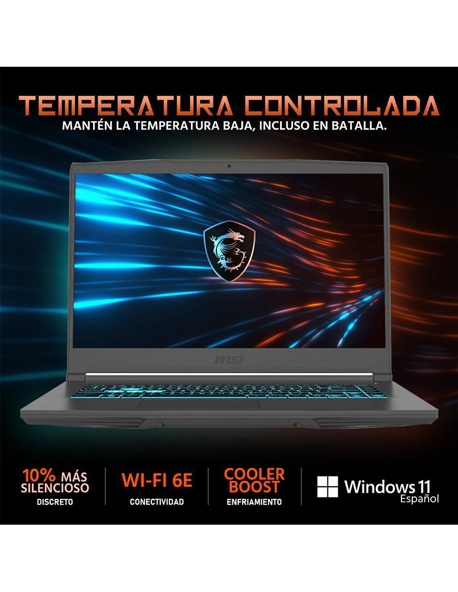 Laptop gamer Thin A15 15.6 pulgadas Full HD AMD Ryzen 5 Nvidia GeForce RTX 2050 32 GB RAM 512 GB SSD 3