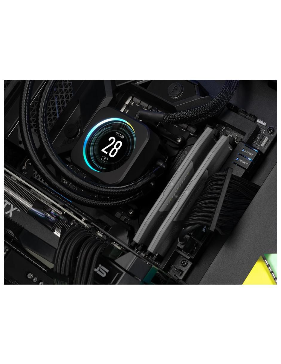 Set memoria ram ddr5 corsair 16 gb vengeance ddr5 5200mhz 2 piezas