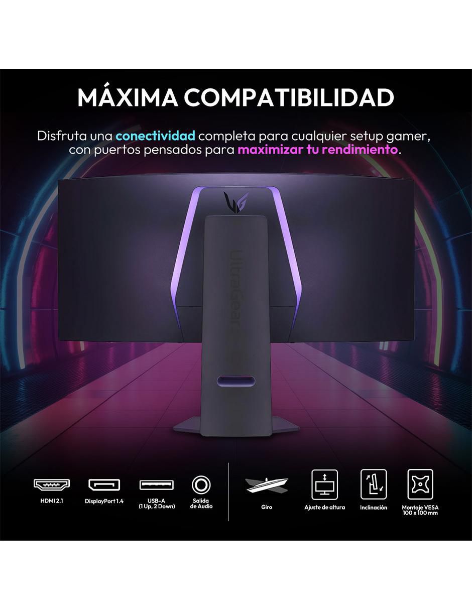 Monitor gamer Ultragear Standard UWQHD 39 pulgadas 39GS95QE 6