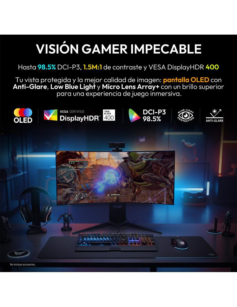 Monitor gamer Ultragear Standard UWQHD 45 pulgadas 45GX90SA 5