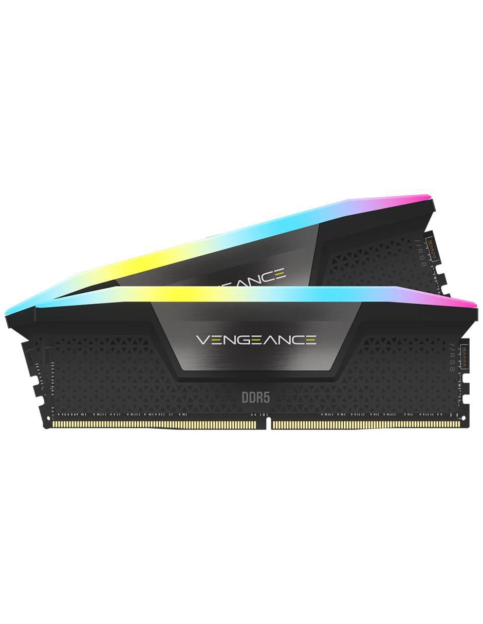 Set memoria RAM DDR5 16 GB Vengeance RGB 5200MHz 2 piezas