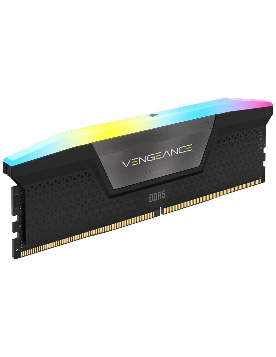 Set memoria RAM DDR5 16 GB Vengeance RGB 5200MHz 2 piezas 3