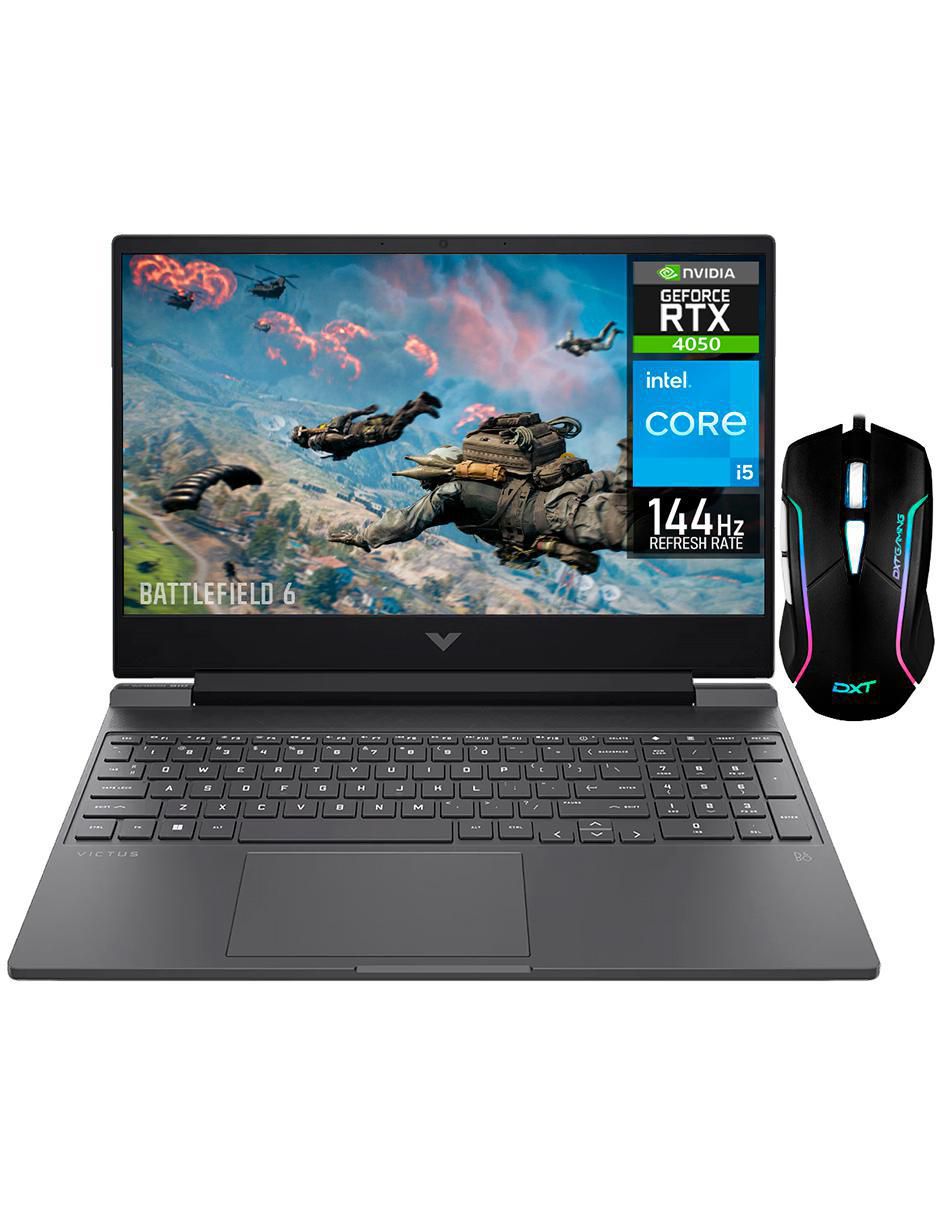 Laptop Gamer Victus 15.6 pulgadas Full HD Intel Core i5 NVIDIA GeForce RTX 4050 32 GB RAM 760 GB SSD