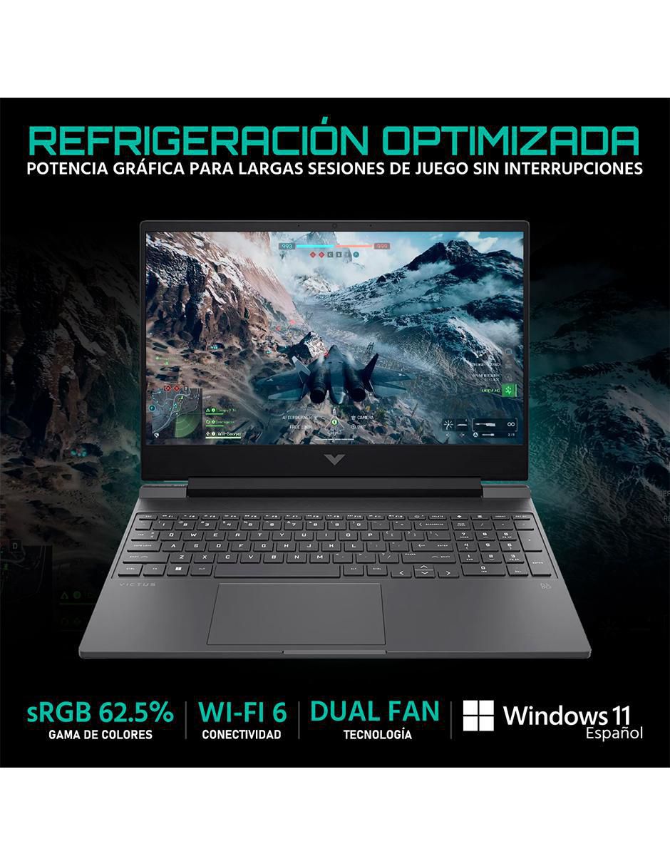 Laptop Gamer Victus 15.6 pulgadas Full HD Intel Core i5 NVIDIA GeForce RTX 4050 32 GB RAM 760 GB SSD 3