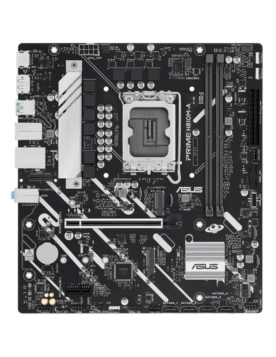 Tarjeta madre Prime H810M-A-CSM compatible con procesador Intel 1