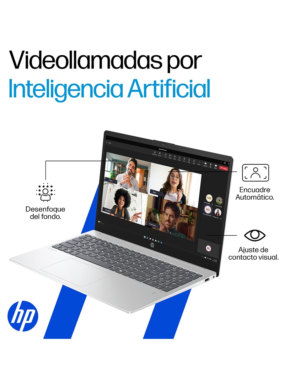 Laptop thin & light  OmniBook 3 15.6 pulgadas Full HD AMD Ryzen AI 7 350 AMD Radeon 16 GB RAM 512 GB SSD 11