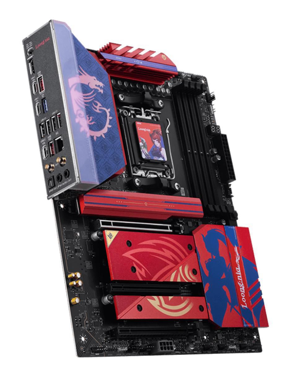 Tarjeta madre B850 MLG Edition compatible con procesador AMD 3