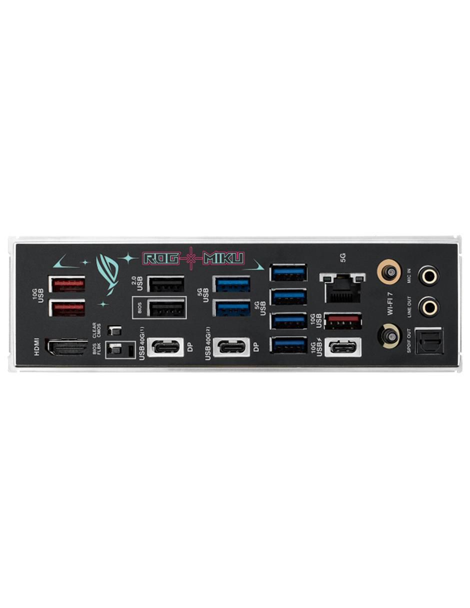 Tarjeta madre Rog X870e-H Miku con procesador AMD 5