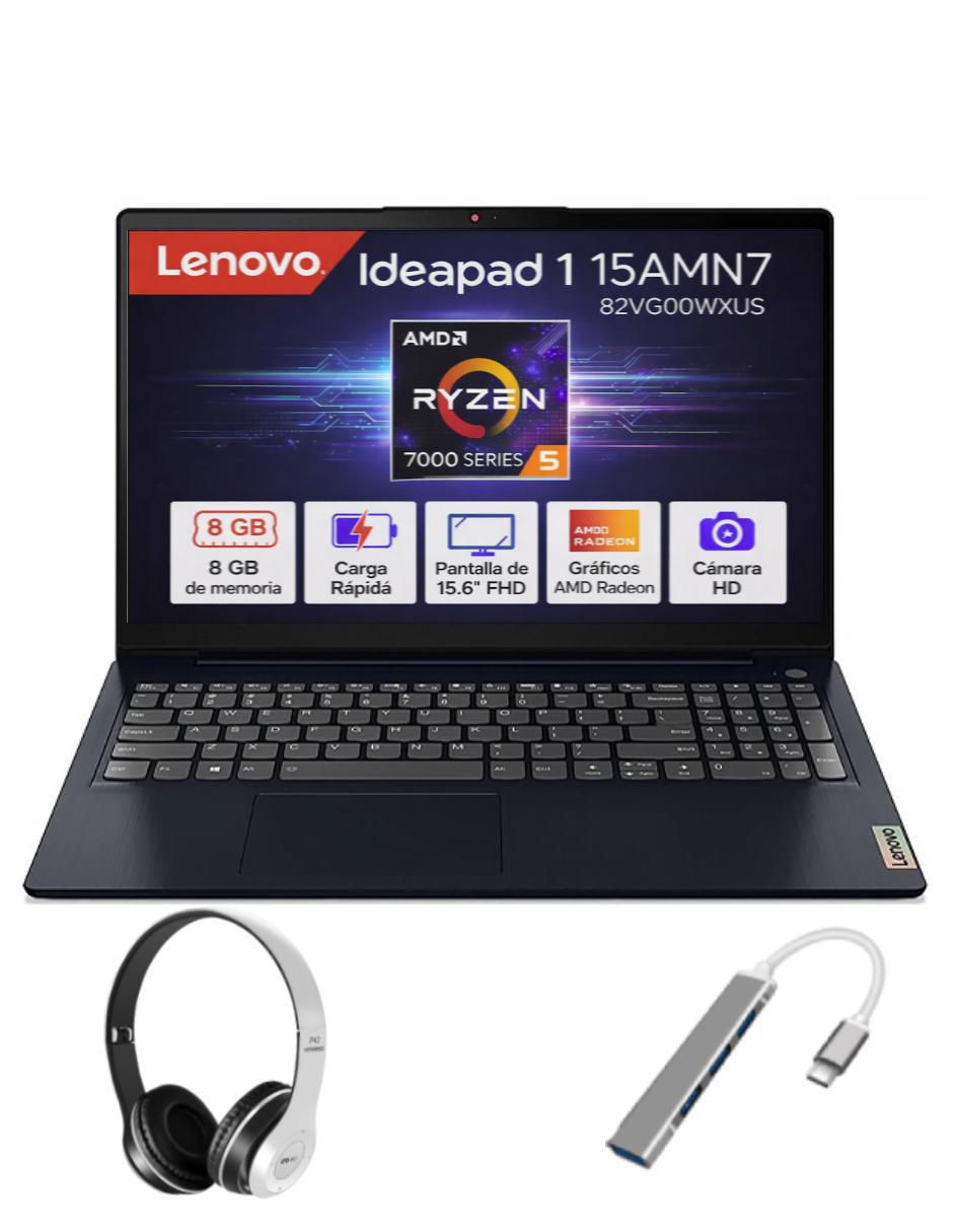 Laptop 82VG00WXUS 15.6 pulgadas Full HD AMD Ryzen 5 AMD Radeon 8 GB RAM 256 GB SSD 1