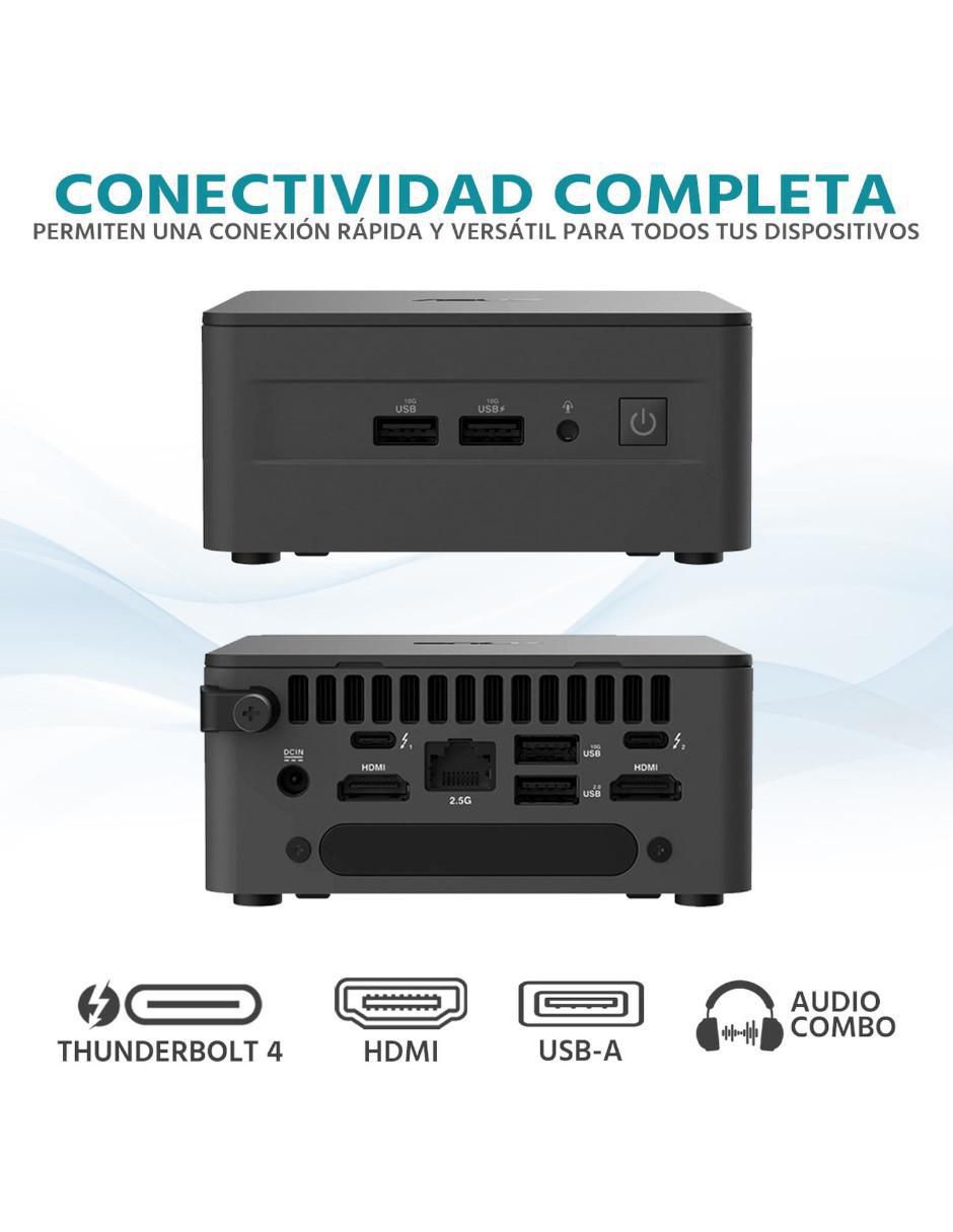 Mini PC CNUC13P-Ci316256MTM Intel Core i3 Intel UHD Graphics 16 GB RAM 256 GB SSD 4