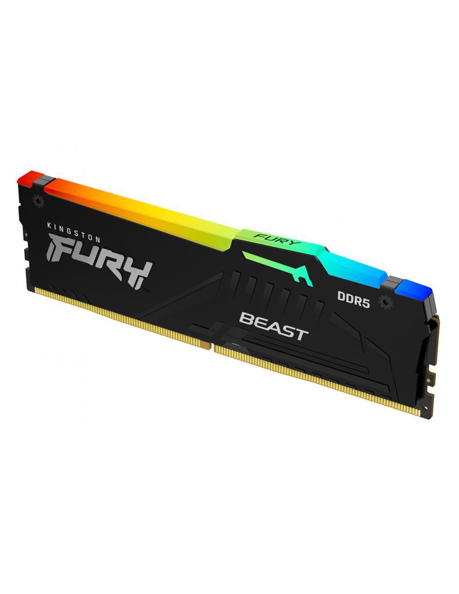 Memoria ram dimm ddr5 32 gb FURY BEAST RGB 6000 2