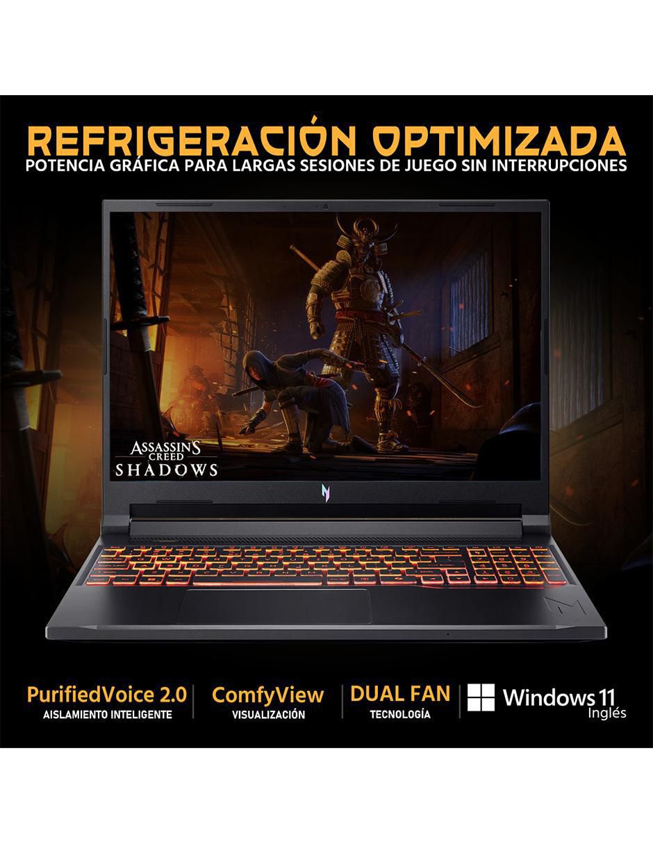 Laptop gamer Nitro V 16 pulgadas Full HD+ AMD Ryzen 5 NVIDIA GeForce RTX 5050 24 GB RAM 1 TB SSD 3