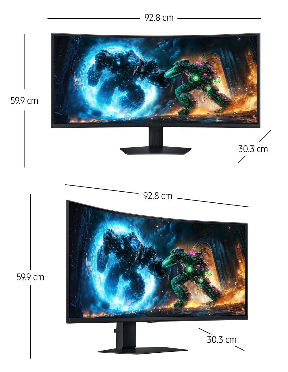 Monitor gamer VA UWQHD 40 pulgadas LS40FG750ELXZX 10