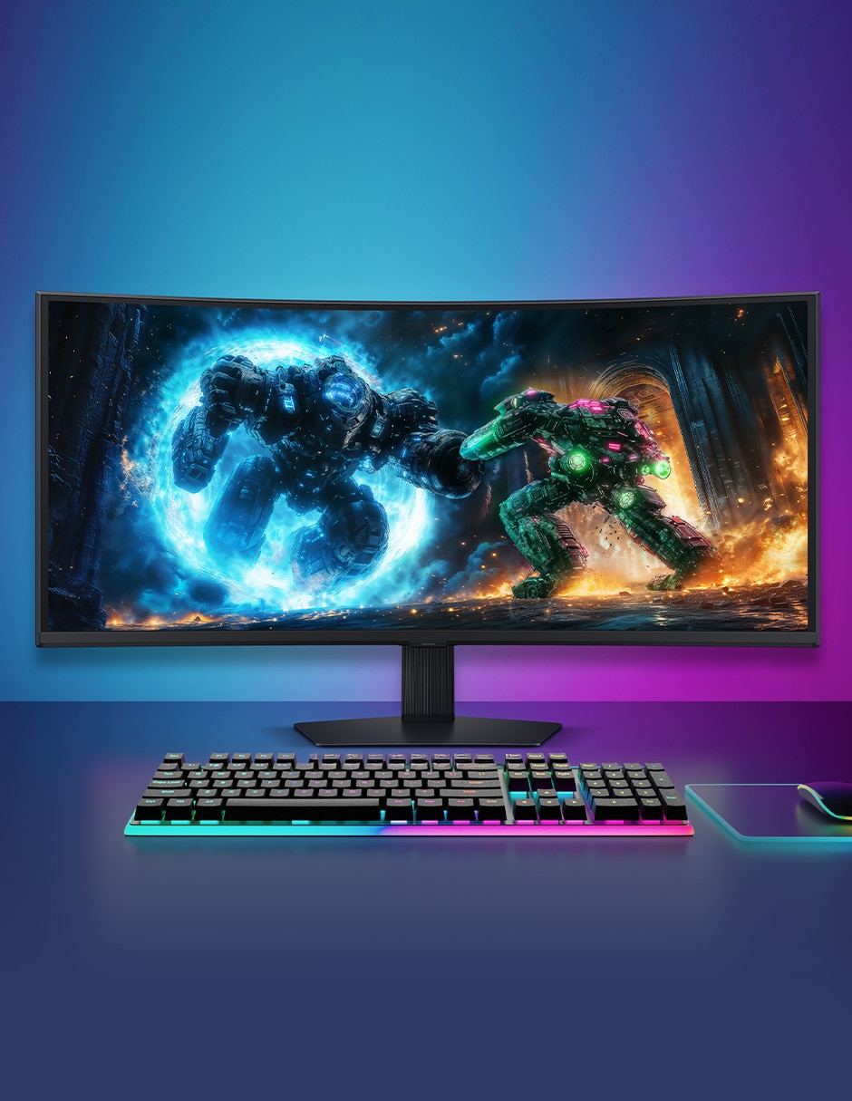 Monitor gamer VA UWQHD 40 pulgadas LS40FG750ELXZX 6