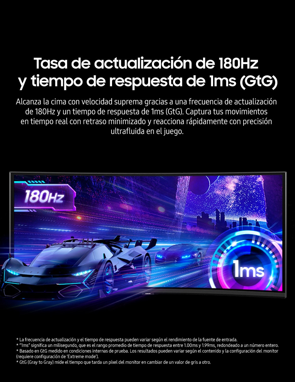 Monitor gamer VA UWQHD 40 pulgadas LS40FG750ELXZX 7