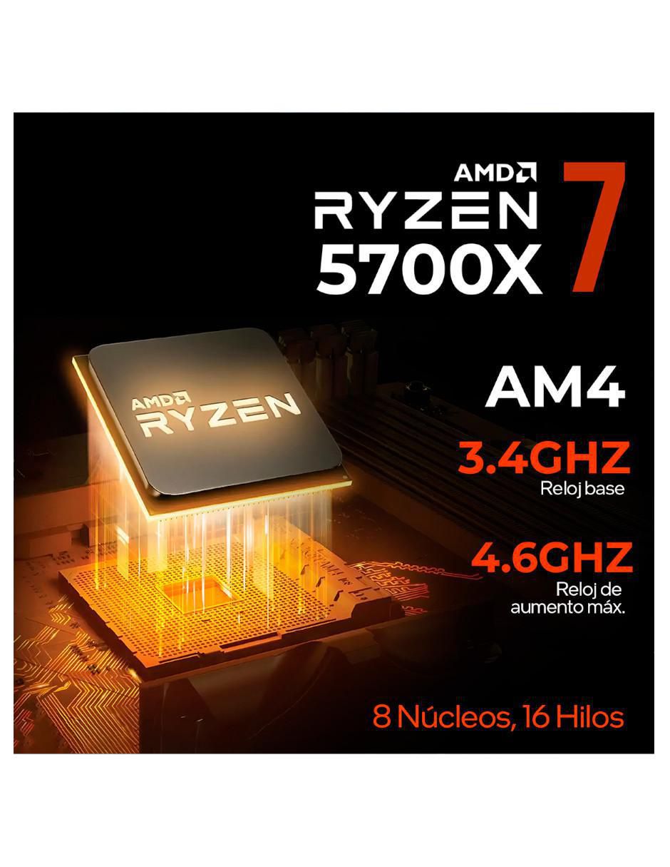 Computadora gamer XTPCR732GB5060MAE 32 pulgadas QHD AMD Ryzen 7 NVIDIA GeForce RTX 5060 32 GB RAM 1 TB SSD 6