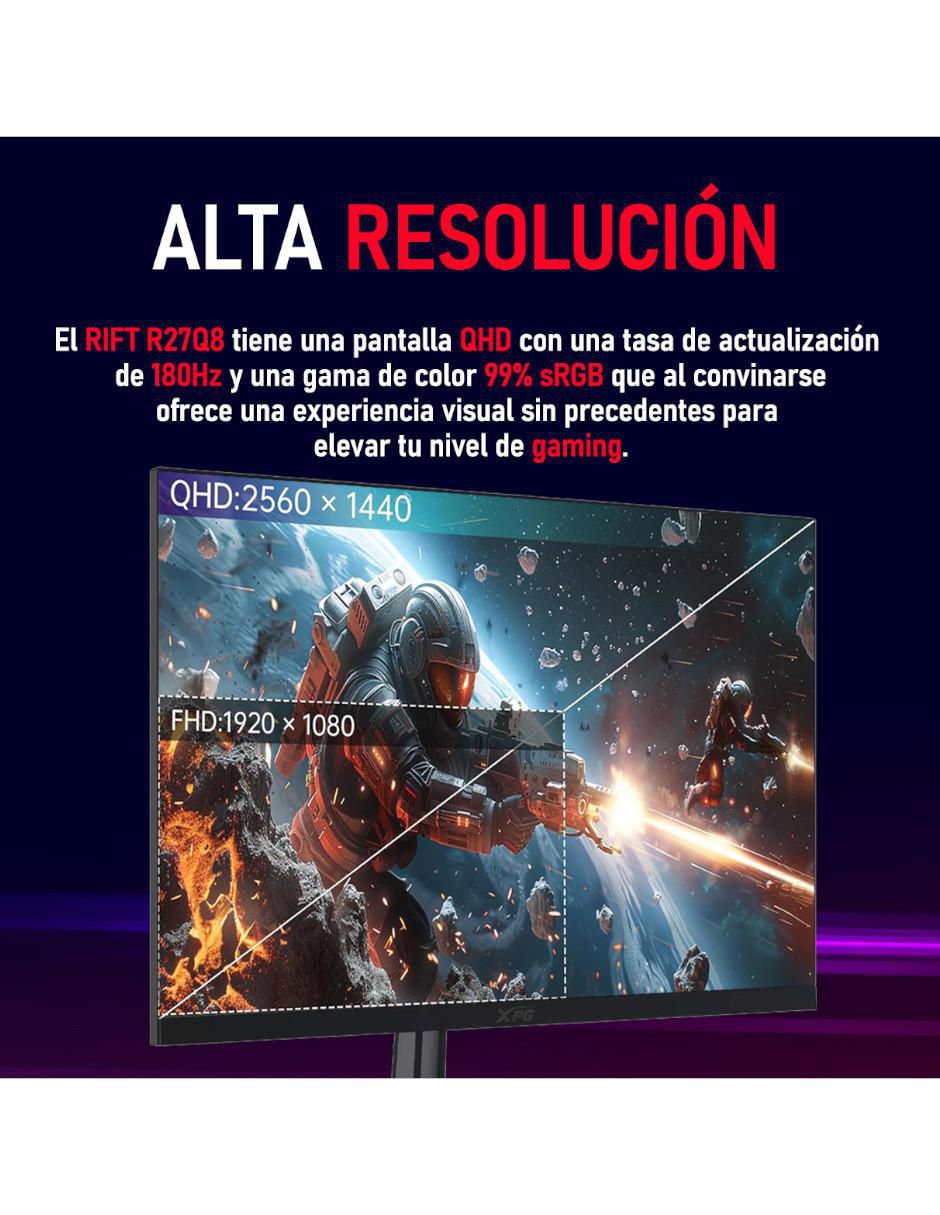 Monitor gamer IPS QHD 27 pulgadas R27Q8-BKCMX 5
