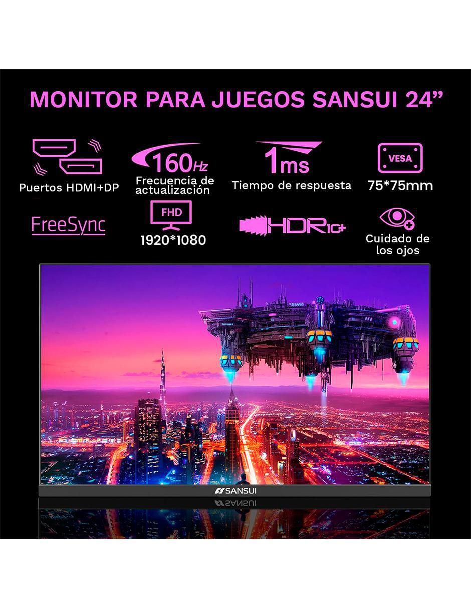 Monitor gamer ES-G24F4M Freesync Full HD 24 pulgadas 2