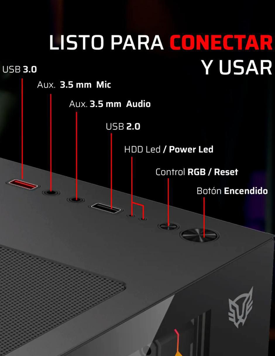 Gabinete Gamer Gi925 Pro 3