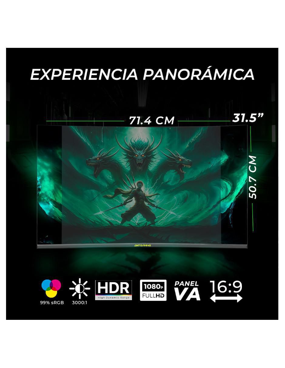 Monitor gamer dxt gaming sight va full hd 31.5 pulgadas sight no aplica