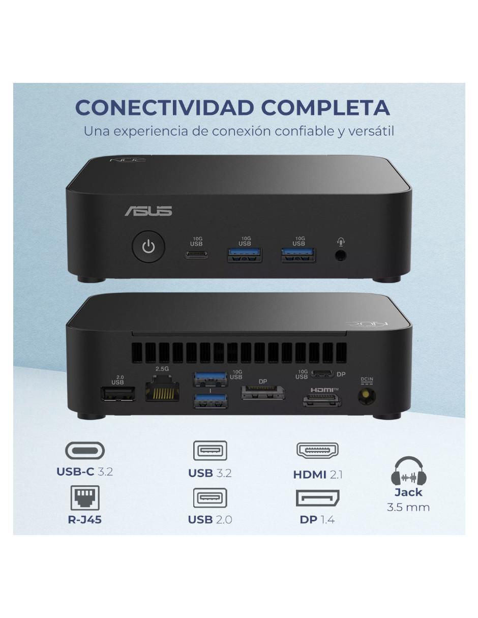 Mini pc NUC 14 Essential Intel N150 integrada 16 GB RAM 512 GB SSD 5