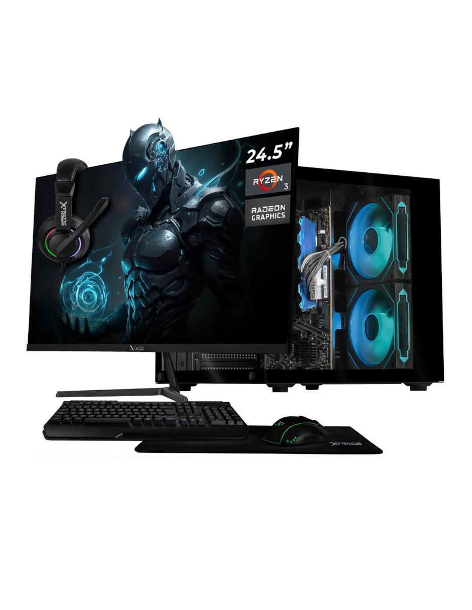 Computadora gamer XTBRR316GBRENOIRMTGB 24 pulgadas Full HD AMD Ryzen 3 AMD Radeon Graphics 16 GB RAM 500 GB SSD Computadora gamer XTBRR316GBRENOIRMTGB 24 pulgadas Full HD AMD Ryzen 3 AMD Radeon Graphics 16 GB RAM 500 GB SSD