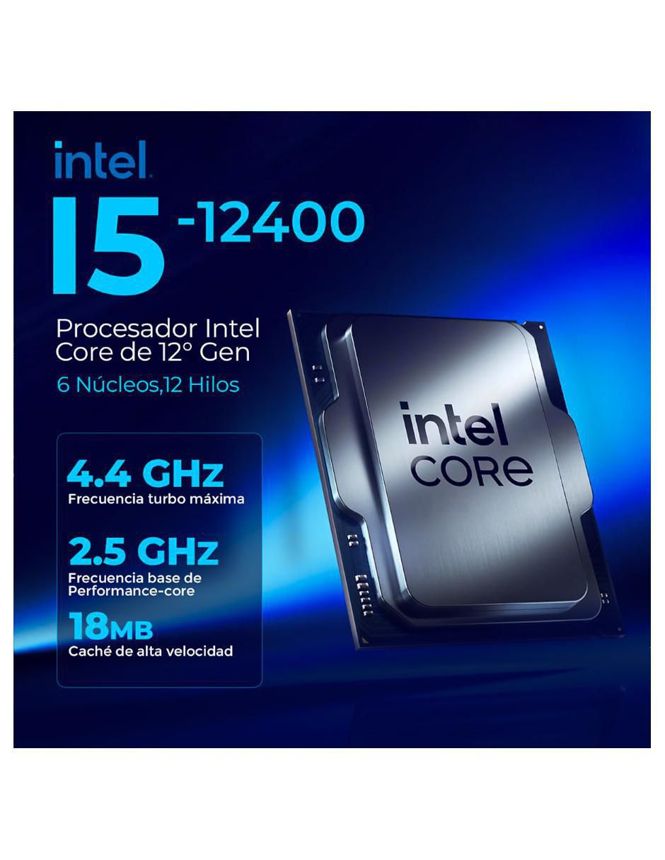 Computadora gamer XTBRI516GBHD730TGB Intel Core i5 Intel UHD Graphics 730 16 GB RAM 500 GB SSD 6