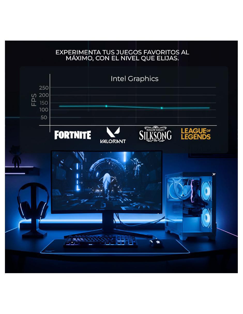 Computadora gamer XTBRI516GBHD730TGB Intel Core i5 Intel UHD Graphics 730 16 GB RAM 500 GB SSD 9