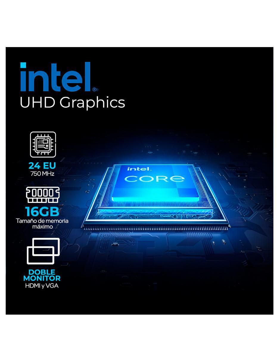 Computadora de escritorio intel n100 intel uhd graphics 8 gb ram 256 gb ssd 7