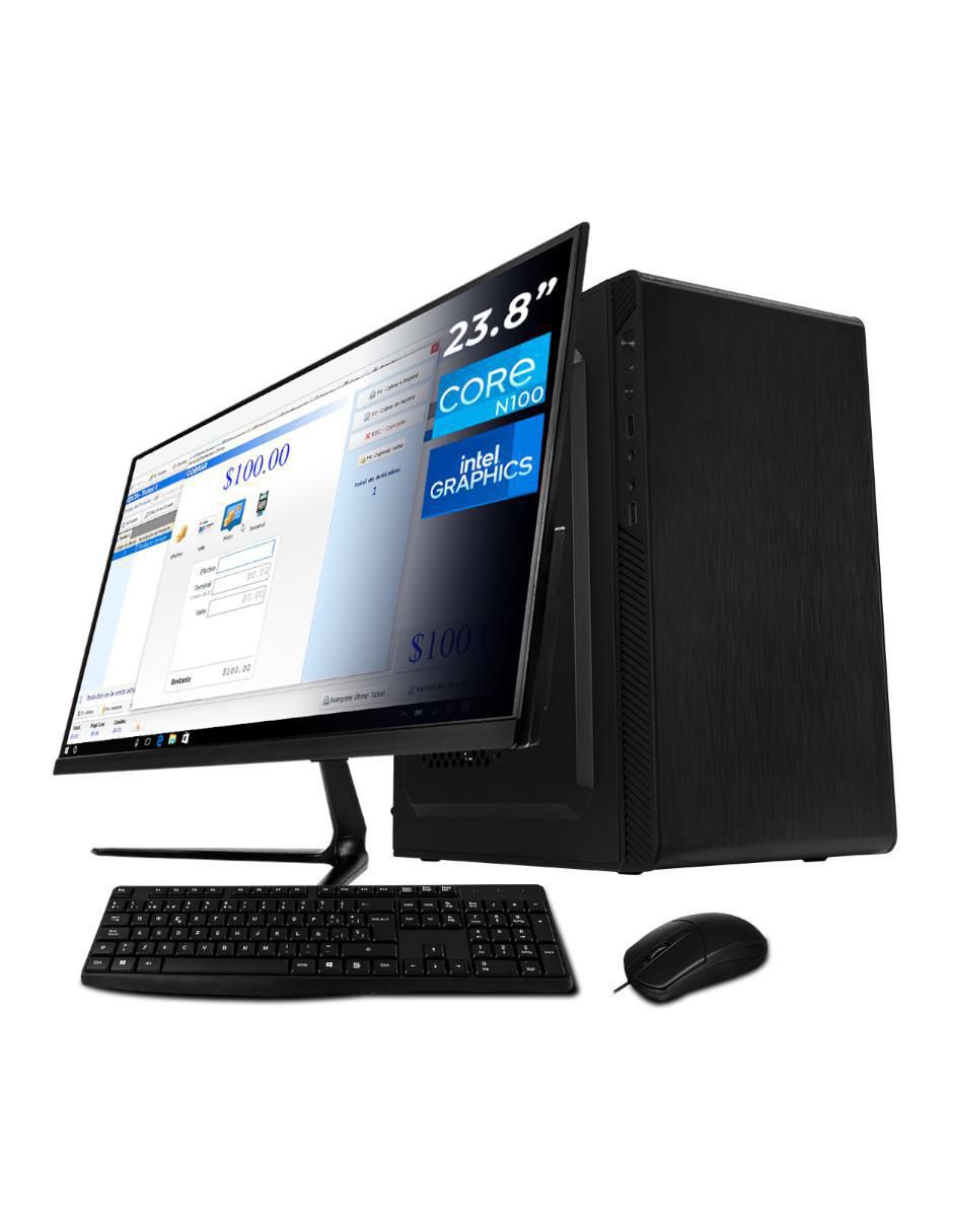Computadora de escritorio Intel N100 Intel UHD Graphics 16 GB RAM 256 GB SSD