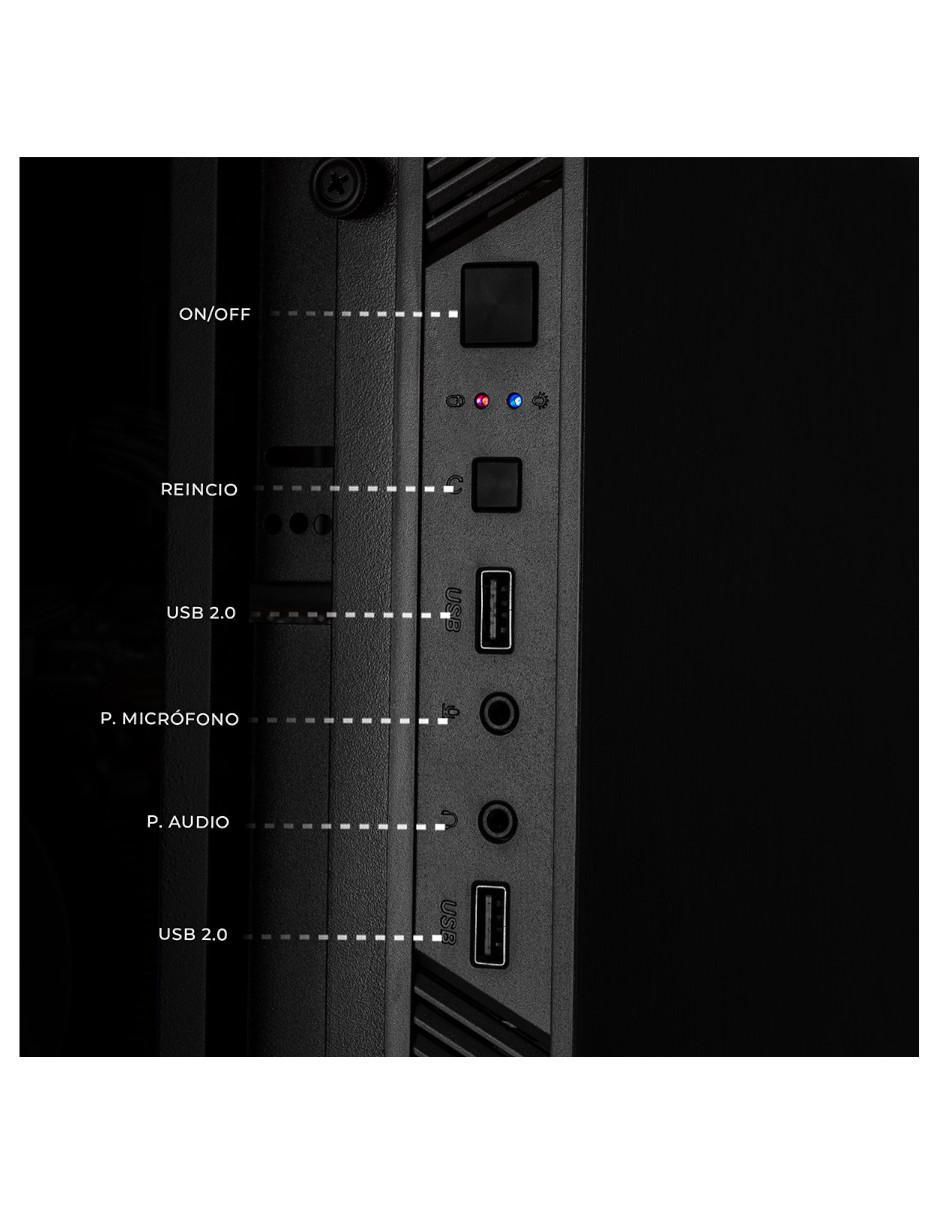 Computadora de escritorio Intel N100 Intel UHD Graphics 16 GB RAM 256 GB SSD 3