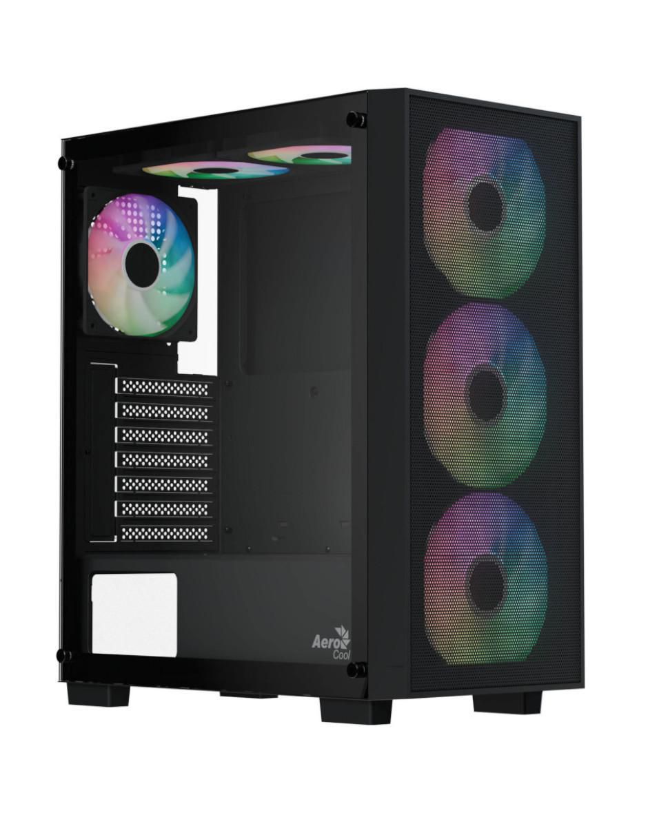 Gabinete P509A Flow Black