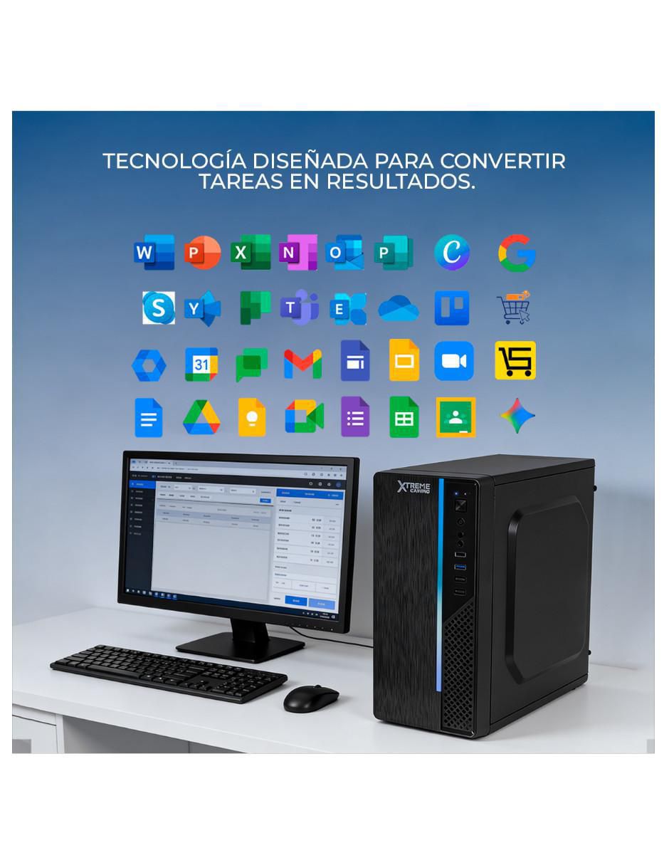 Computadora de escritorio XTPCN116GBHD600UB Intel N100 Intel UHD Graphics 16 GB RAM 500 GB SSD 9